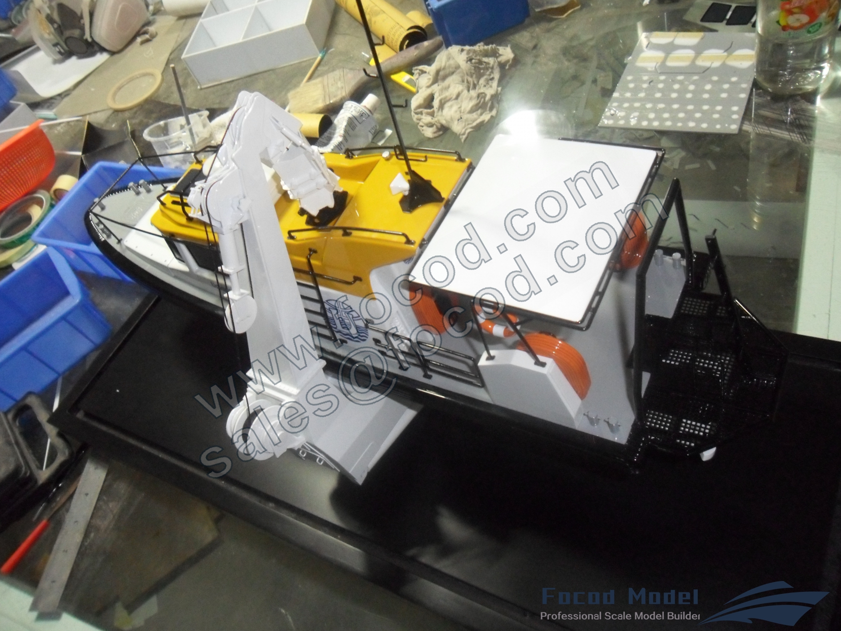 customized model of 14m Diving Support Vessel